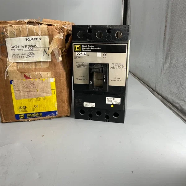 Square D KCP34225 225 A KCL34225 3P Circuit Breaker NEW IN BOX