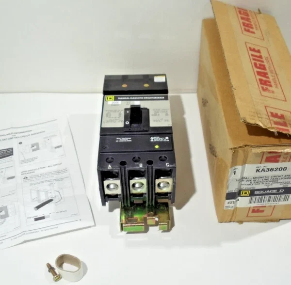 Square D KH36200 200A 3 Pole Circuit Breaker