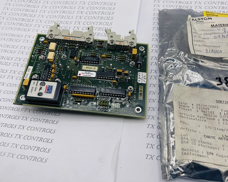 GE / Alstom Microrec K4.1 L54E2901TW00 ARTN1 Card Used Pull 2 L54E2901TW00 0