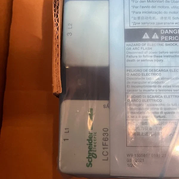NEW SCHNEIDER ELECTRIC LC1F630G7 Contactor 630 AMP 3 PH USA Seller