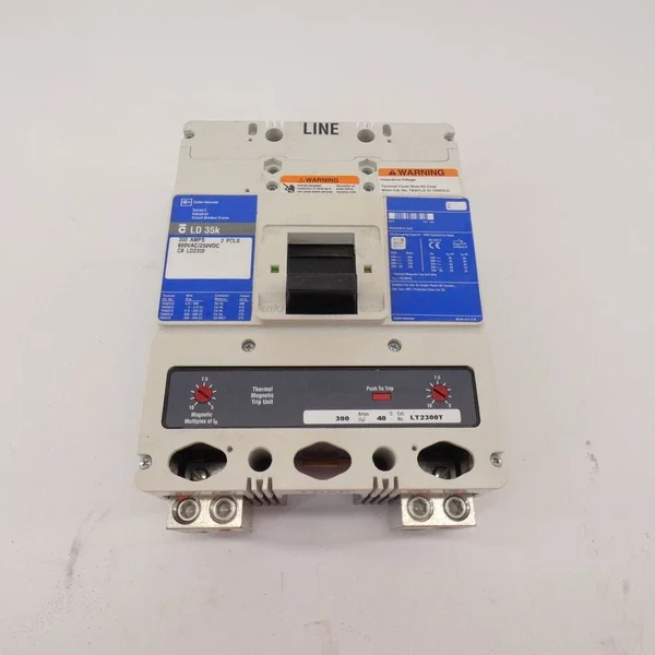 Eaton Cutler-Hammer LD2300 Molded Case Circuit Breaker 300A Series C 2P 600VA...