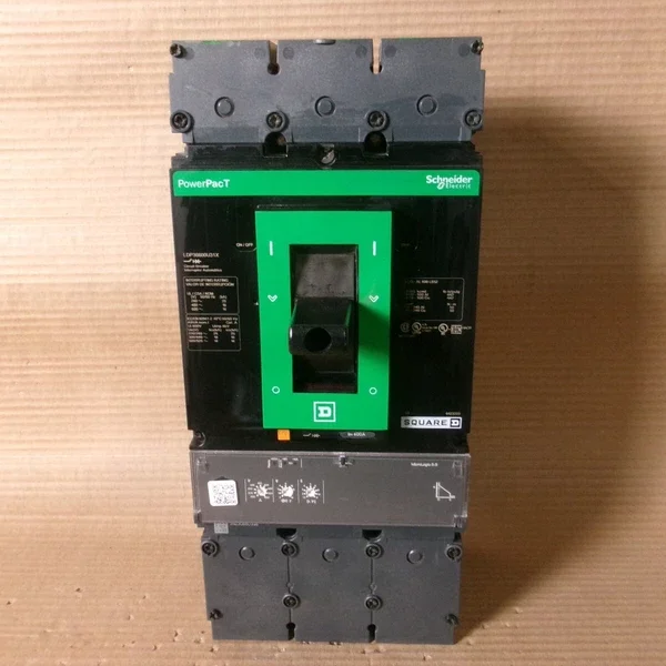 New Square D LD LDP LDP36600U31X 3 Pole 600 Amp 600V PowerPact Circuit Breaker