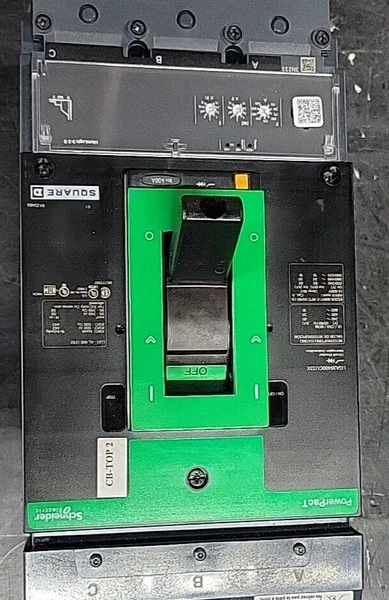 Square D LGA36400CU33X 3 Pole 400 Amp PowerPact Circuit Breaker