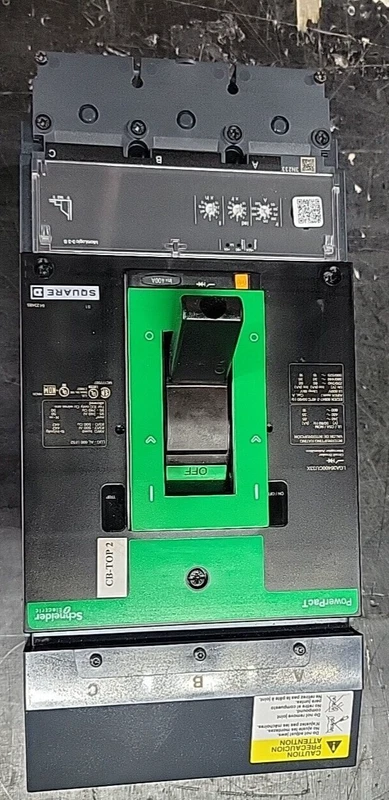 Square D LGA36400CU33X 3 Pole 400 Amp PowerPact Circuit Breaker 2 LGA36400CU33X 0