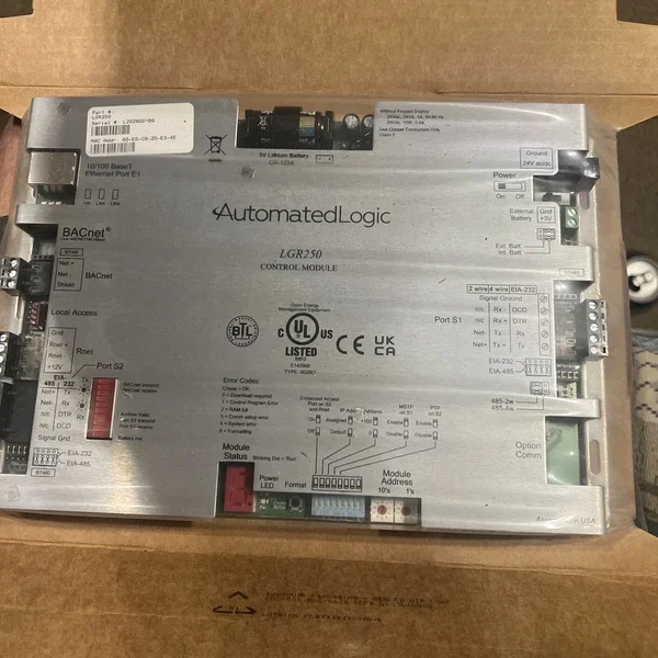 Automated Logic LGR250 BACnet Control Fast Speed Router Module ALC LGR 250