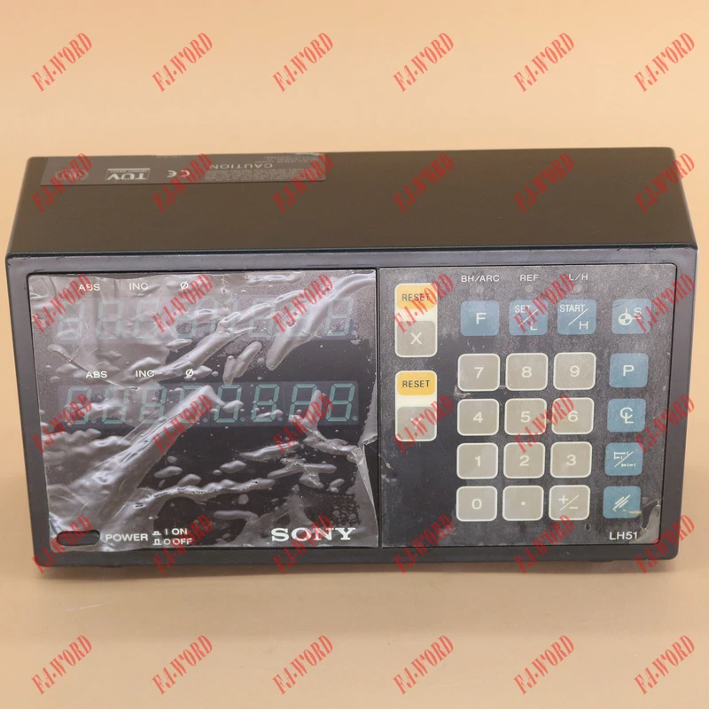 1PC USED SONY LH51-2 U7 Grating Ruler Counter Digital Display Table Fully Tested 2 LH51 2 0
