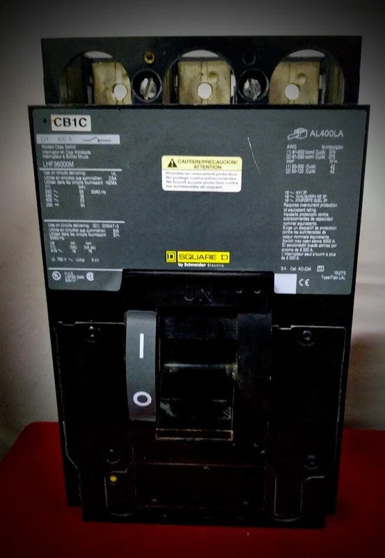 SQUARE D LHF36000M 400 amp 600 volt 3 Pole Circuit Breaker SHIPS SAME DAY 2 LHF36000M 0