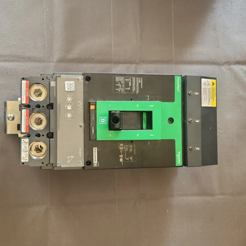 New Square D LJA36400CU31X PowerPact LJ 400 Circuit Breaker 400A 2 LJA36400CU31X 0