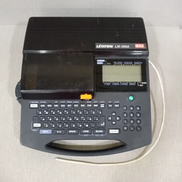 MAX LETATWIN LM-390A Cable ID Printer LM-390A/PC C72 TRIED & TESTED