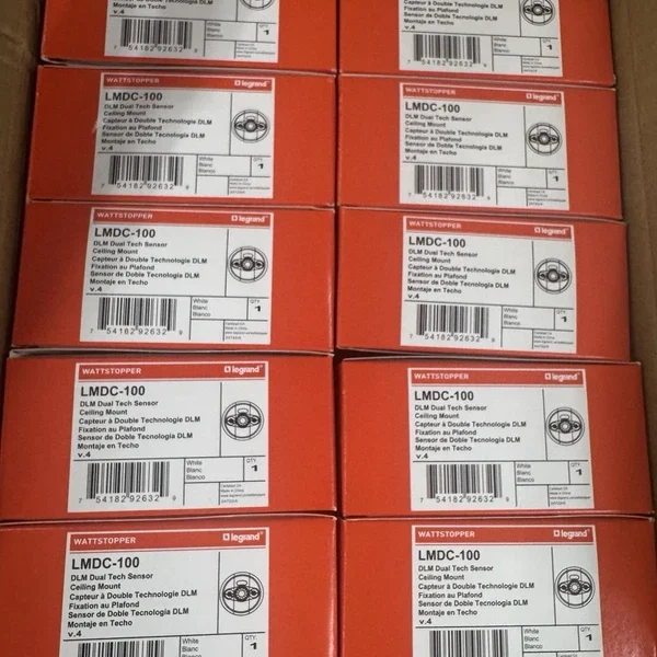 10x Legrand Wattstopper LMDC-100 DLM Dual Tech Ceiling Mount Sensor V4 White