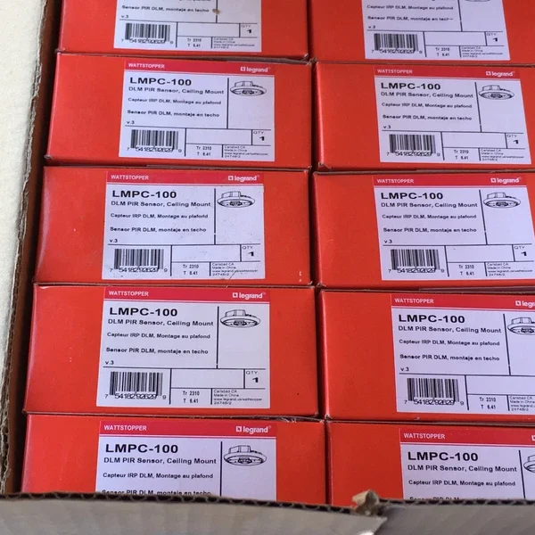 10 NEW LEGRAND WATTSTOPPER LMPC-100 DLM PIR SENSOR CEILING MOUNT