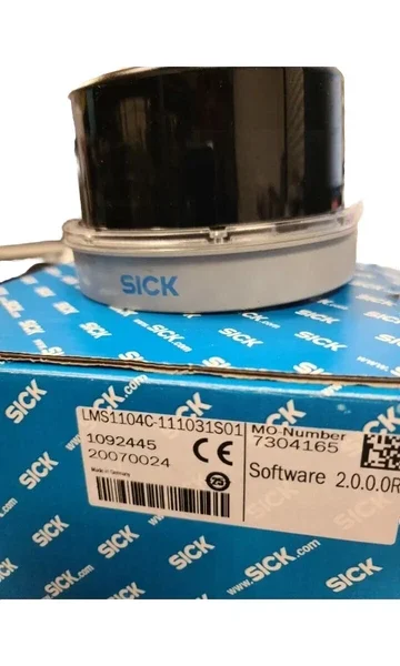 Sick LMS1104C-111031S01 2D LIDAR SENSOR, HDDM, INFRARED SOURCE, CLASS 1 LASER, 1