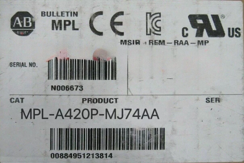 AB MPL-A420P-MJ74AA Servo Motor New Sealed Allen-Bradley Free Shipping 2 MPL A420P MJ74AA 0