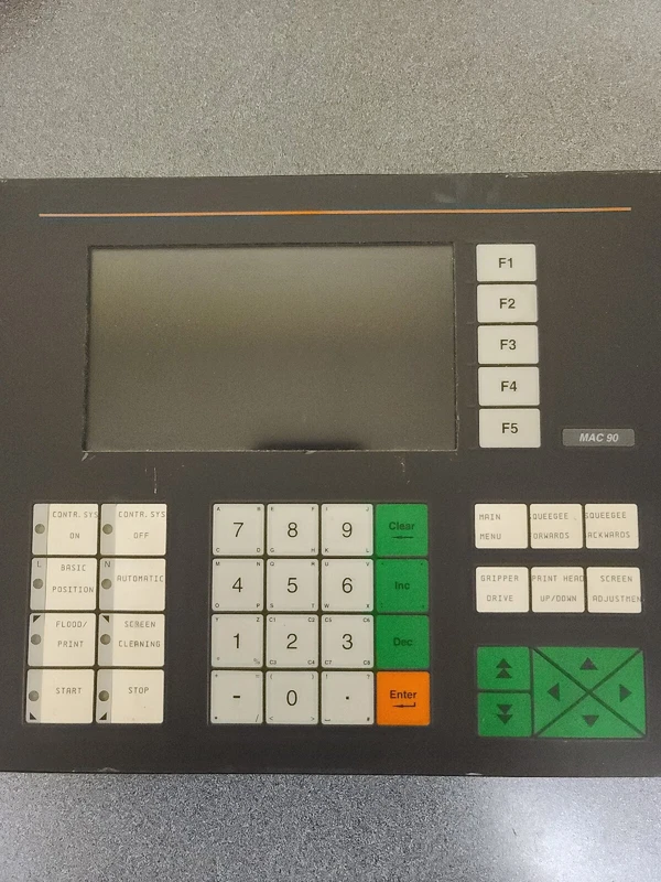 HMI Panel Mac 90 MTA-G1 2 MTA G1 0