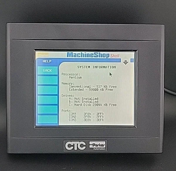 PARKER PA06S-133 HMI