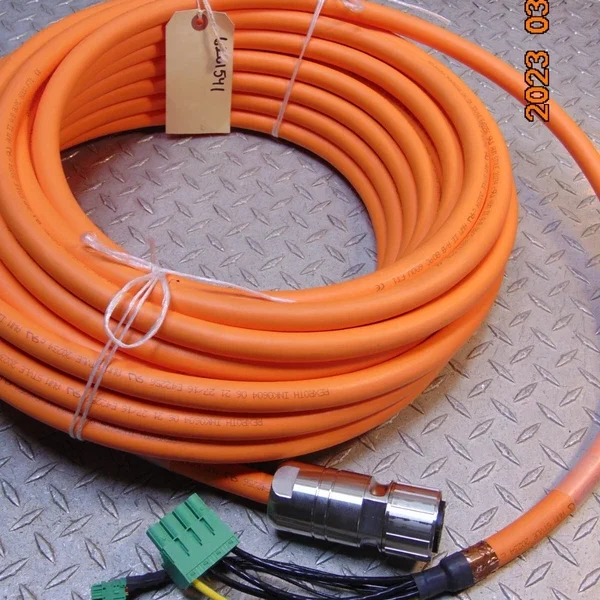 REXROTH RKL4317 25.0m POWER CABLE R911308237 (RLS1201-INK0604-RLS0721)