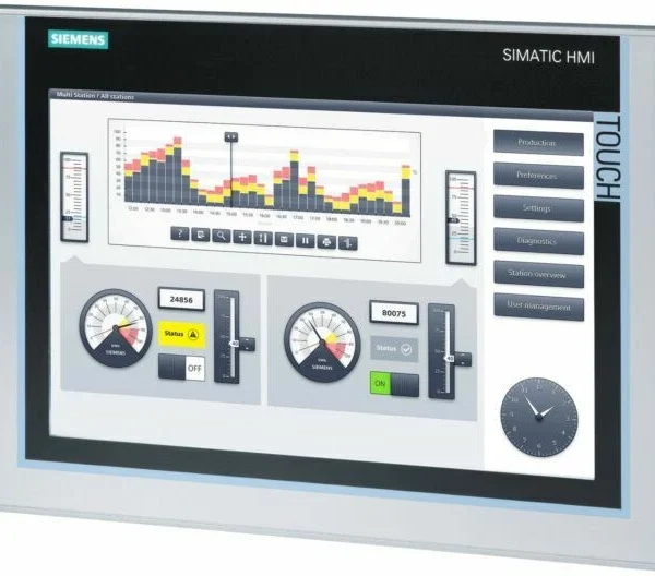 Siemens HMI TP1200 Comfort Panel with Touch Screen 12 in.
