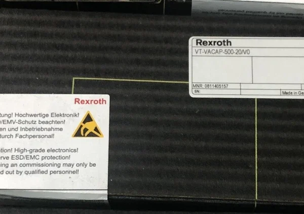 NEW Rexroth 0811405157 VT-VACAP-500-20/V0 amplifier