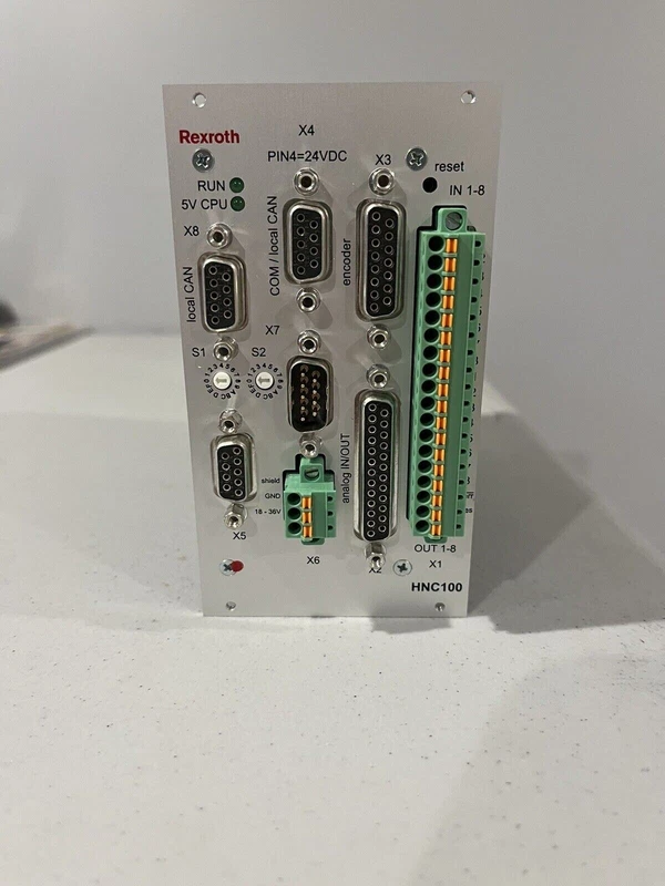 REXROTH VT HNC100 1-23/W-08-0-0 HNC100 AXIS Module 24 VDC *SAMEDAY SHIIP AVAILAB 2 W 08 0 0 0