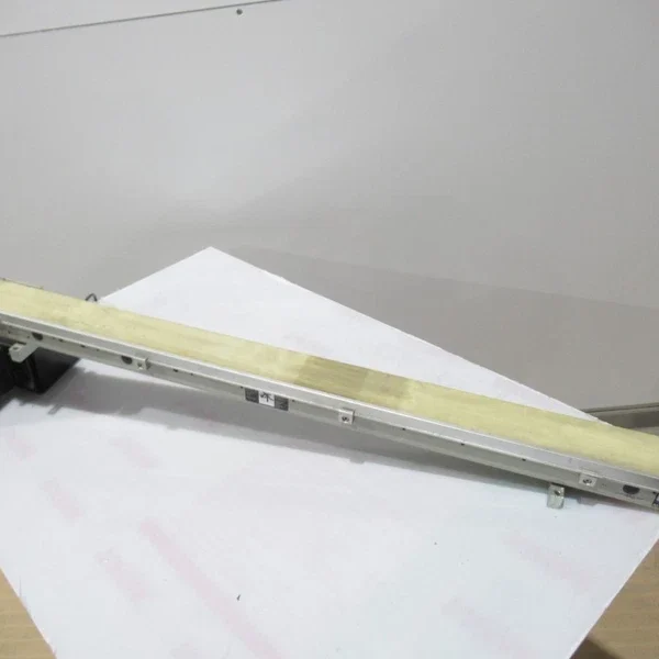 Flat Belt Conveyor 47 in long x 3 in wide Modular conveyor systems motor5GN18KA