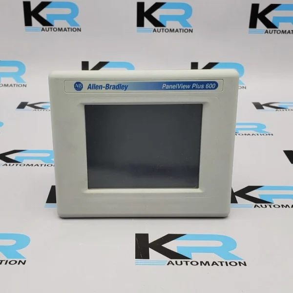 Allen Bradley 2711P-T6C20A8 PanelView Plus 600 HMI Touchscreen 100-240V 0.3-0.1A
