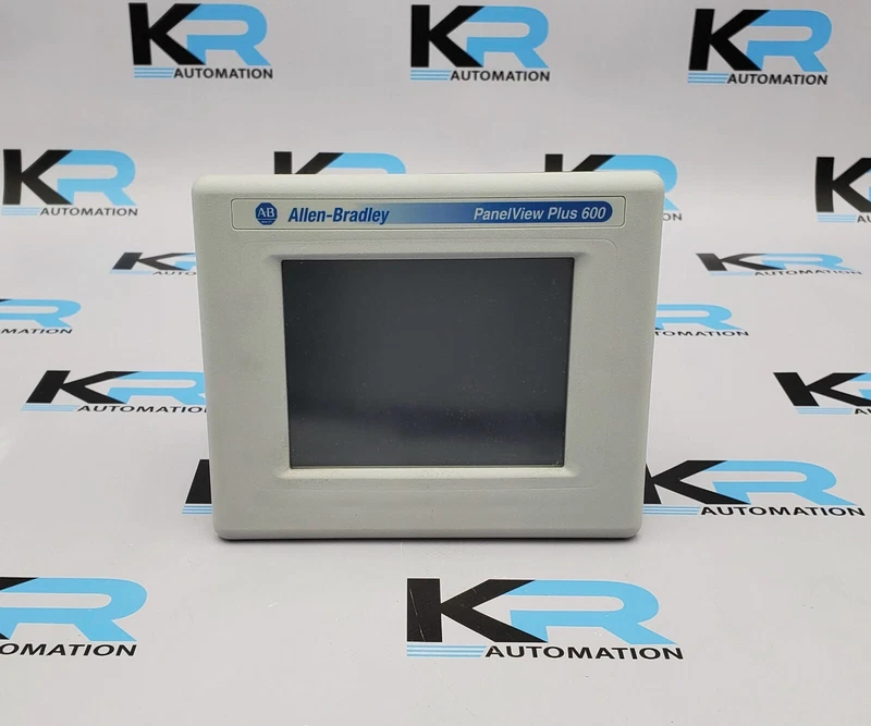 Allen Bradley 2711P-T6C20A8 PanelView Plus 600 HMI Touchscreen 100-240V 0.3-0.1A 2 2711P T6C20A8 0