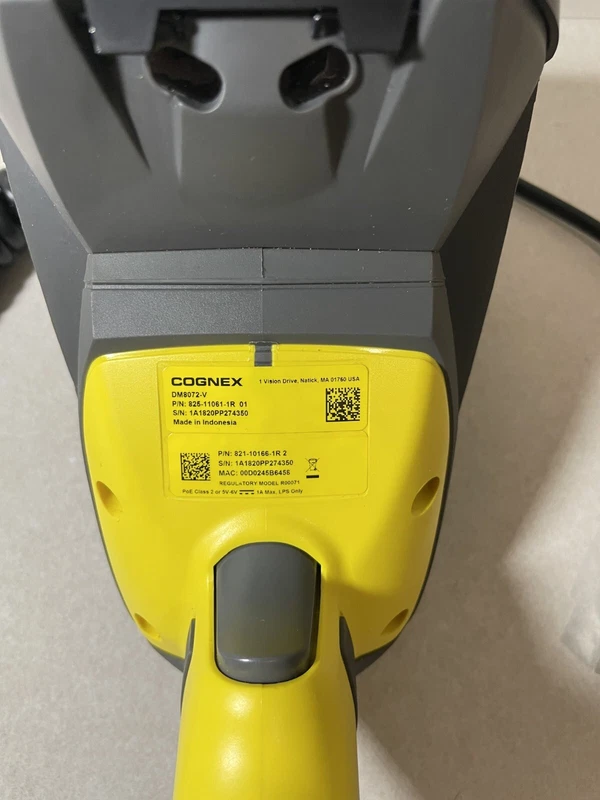 Used Cognex DM8072V 2DBarcode Verifier Ethernet and Cable 2 2DBarcode 0