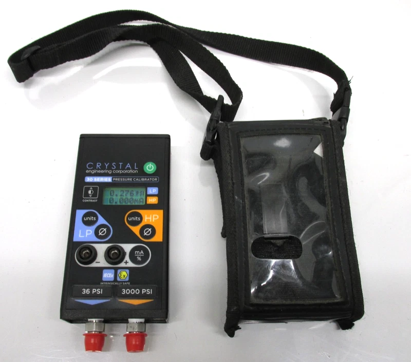 Crystal IS33 3000PSI Pressure Calibrator, BR 2 3000PSI 0