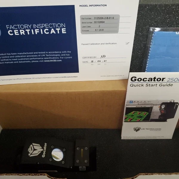 LMI GOCATOR 312520A-2-B-01-S Laser Profiling Sensor, New in box