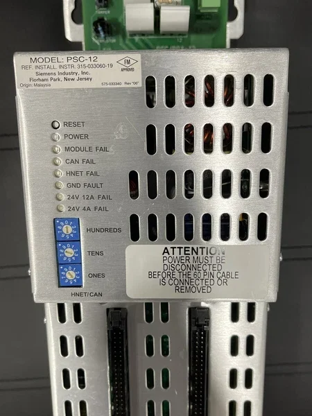 Siemens PSC-12 FireFinder XLS Power Supply Module Part #315-033060-14