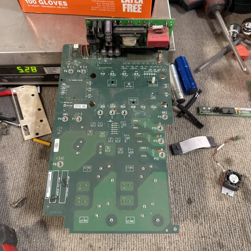 ROCKWELL AUTOMATION 315103-A04 INVERTER BOARD W/ 312863-A02 CIRCUIT BOARD 2 315103 A04 0