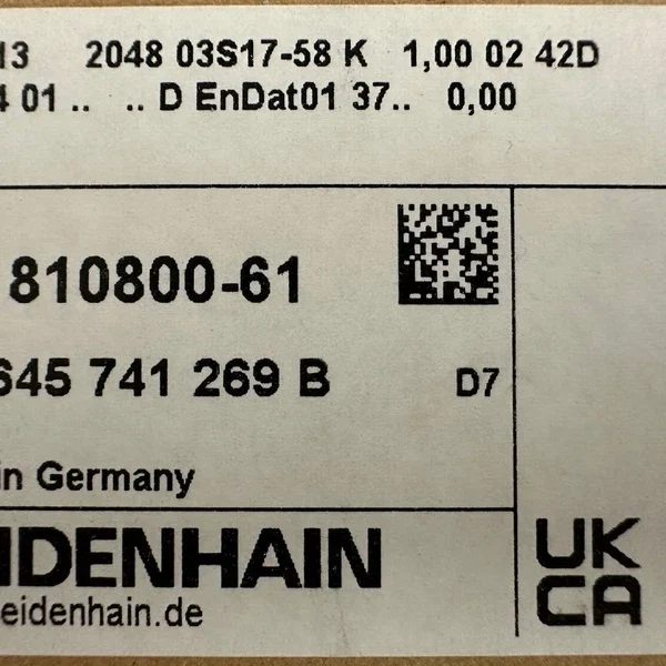 HEIDENHAIN ECN 113 2048 line encoder 337641-61 528100-61 ID 810800-61 new in box