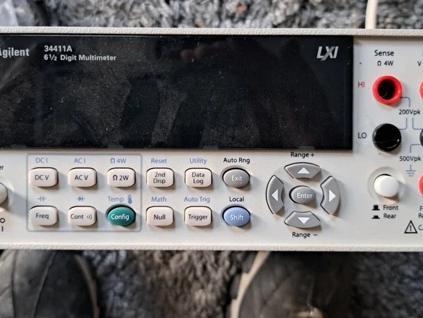 HP Agilent 34411A Digital Multimeter 6 1/2 Digits CALIBRATED!
