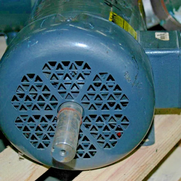 BALDOR PART #36G176-93 ELECTRIC MOTOR 1.5 HP DOUBLE SHAFT 1750/1425 RPM 208-230/