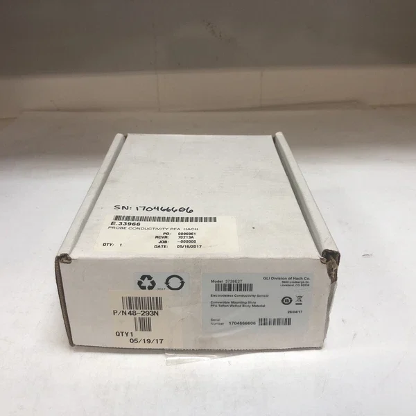 1 New In Box HACH 3728E2T Electrodeless Conductivity Sensor || USA Seller