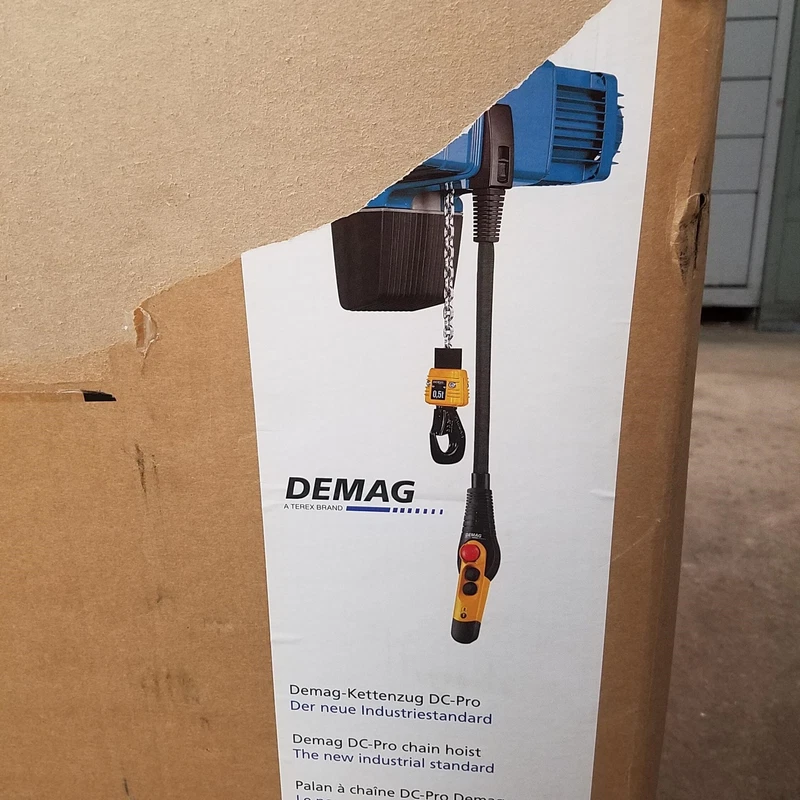 Demag DC-Pro 10-700 1/1 H5 V7.2/1.8 440-480 Electric Hoist. #396880-7500044-01 2 396880 7500044 01 0