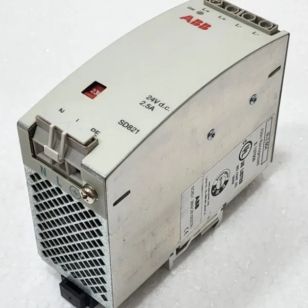 ABB SD821 3BSC610037R1 24VDC 2.5A POWER SUPPLY DEVICE