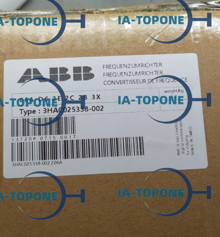 1PC New Abb 3HAC025338-002 Main Servo Drive Fast Delivery 2 3HAC025338 002 0