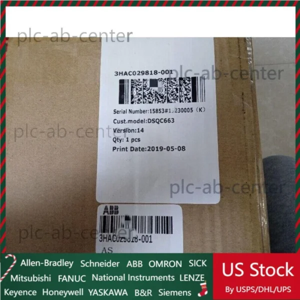 3HAC029818-001 ABB DSQC663 Robot Servo Driver Brand New in Box US Free TAX