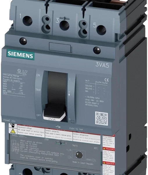 3VA5225-6ED31-0AA0 - Siemens - Molded Case Circuit Breaker