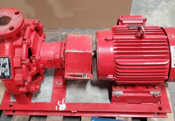 Armstrong IVS 4030-3x2x10-4p-10hp Suction Pump W/ WEG 01018ET3E215TC-W22 Motor