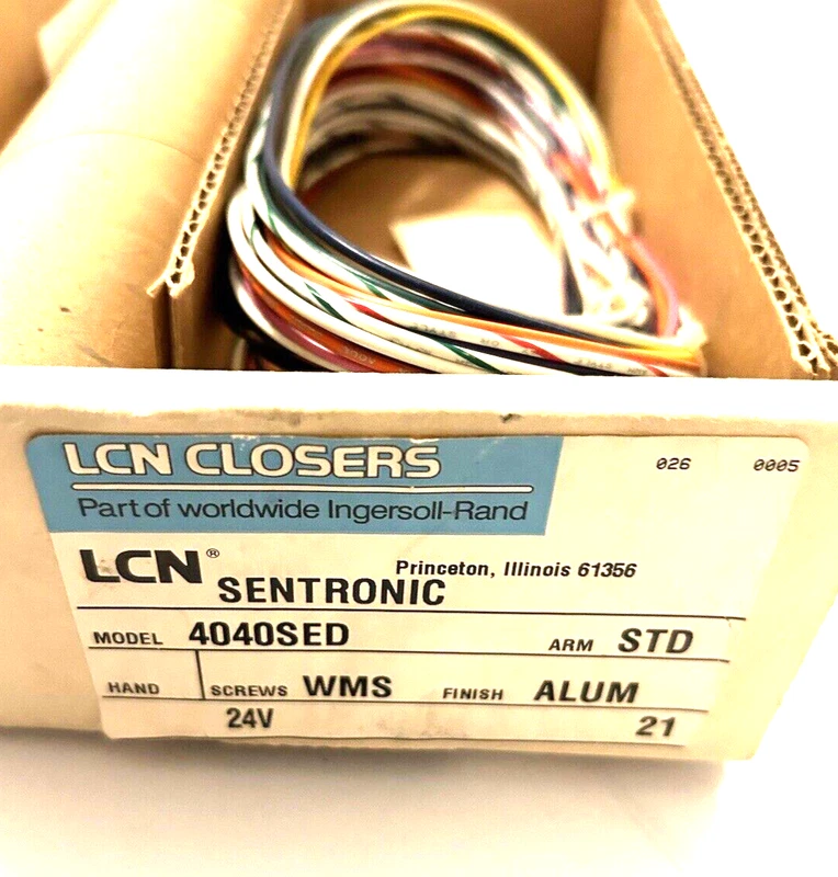 LCN 4040SED Sentronic Photo - Electric Detector Door Closer 24V Alum NOS 2 4040SED 0