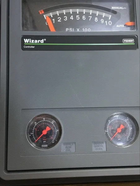 fisher pneumatic controller 4195KBME