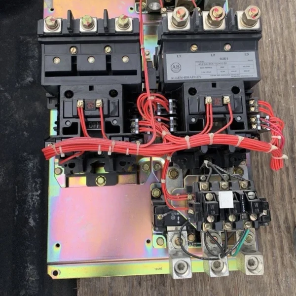 42454-464-02-0236 Allen Bradley NEMA Size 5 Reversing Motor Starter 120V Coil