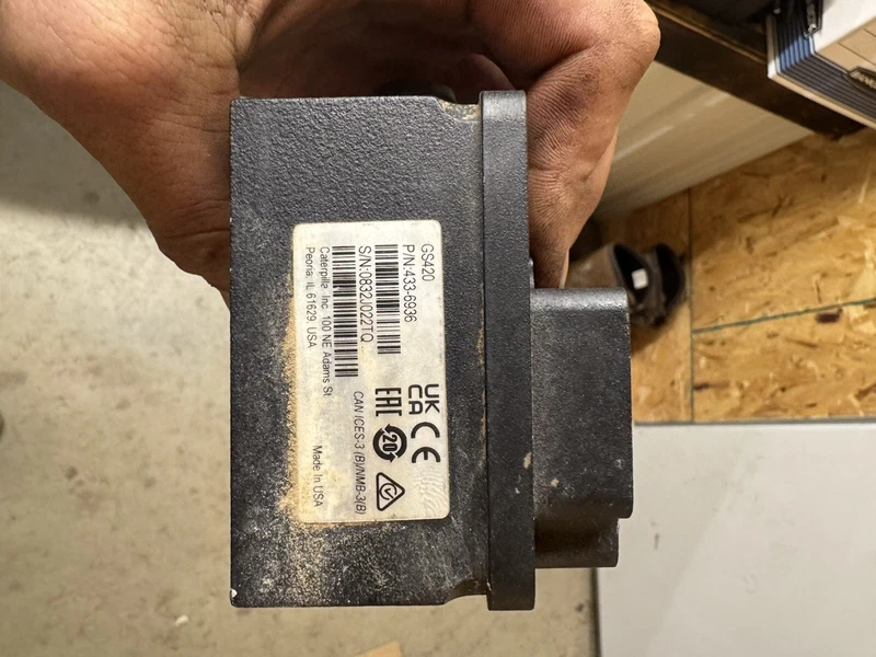 Trimble / Caterpillar GS420 angle sensor. Cat Slope Sensor GS-420 PN 433-6936 2 433 6936 0