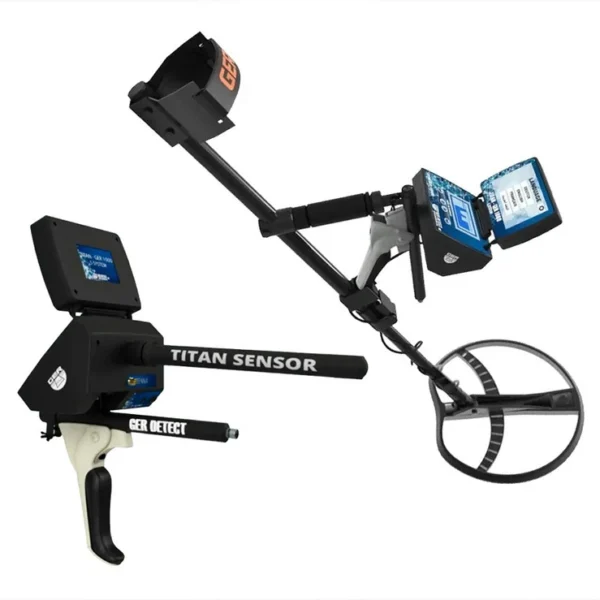 GER Detect TITAN 1000 5-in-1 Long Range Gold and Metal Detector with 3D Scanner