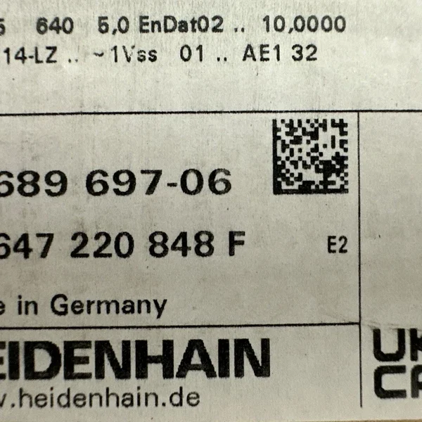 HEIDENHAIN LC 185 640 5?m linear scale 10 nm 557679-06 ID 689697-06 new in box