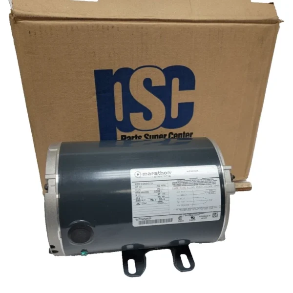 Marathon Electric AC Motor 5K39QN3272K 3/4HP RPM 3450/2850 575VAC 3PH