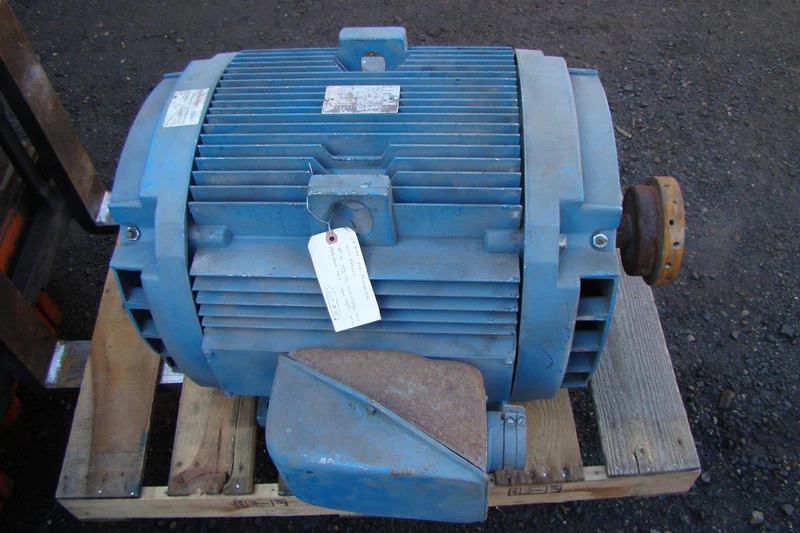 General Electric 100HP 3 Phase 230/460 Volt Electric Motor 5K404AL215C 2 5K404AL215C 0
