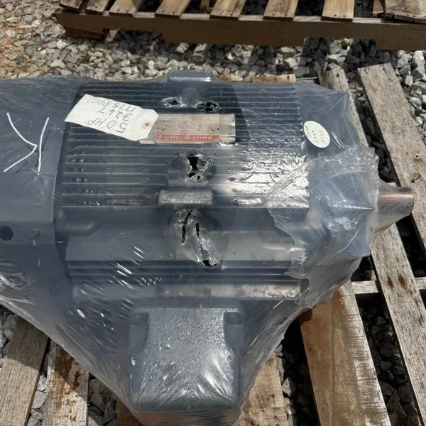 REBUILT GENERAL ELECTRIC 50HP 1775RPM MOTOR 460V. 326T FRAME 5KGS326SL201A